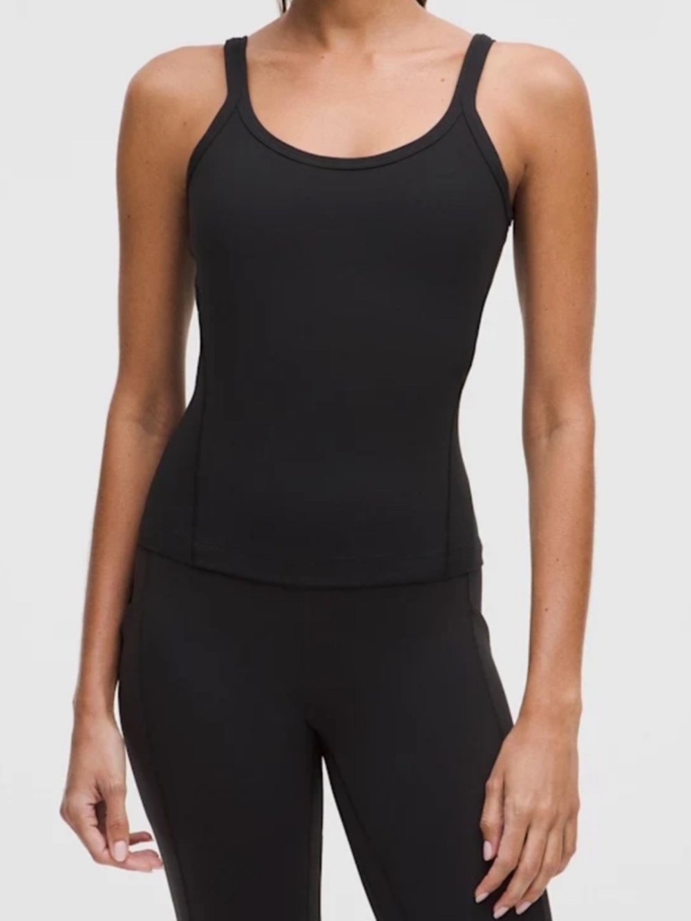 Lululemon Black Tank Top, Size S